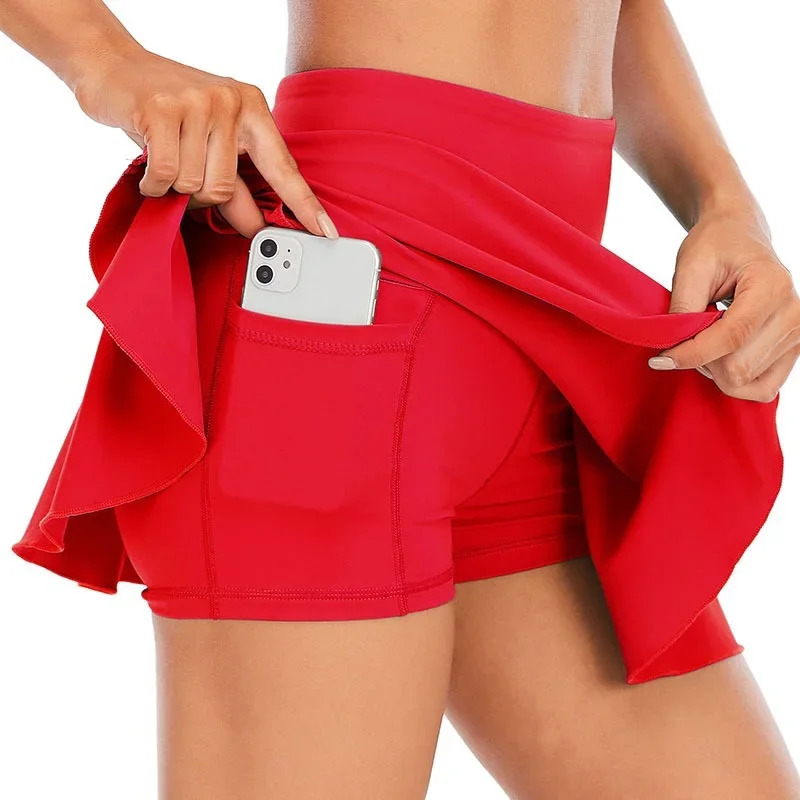 Badminton Queens - Cloud Hide Fitness Tennis Skirts Badminton