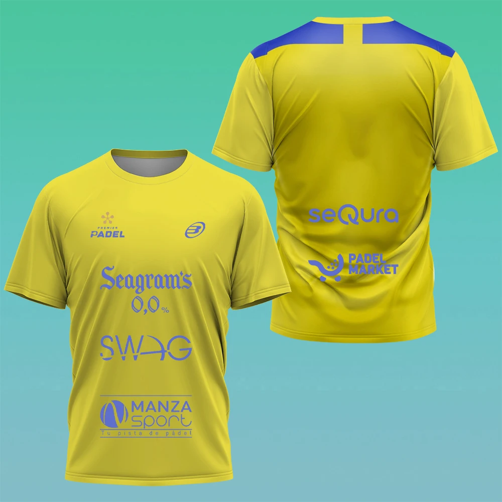 Badminton Asia - New Men's T-shirt Summer Fashion Tennis