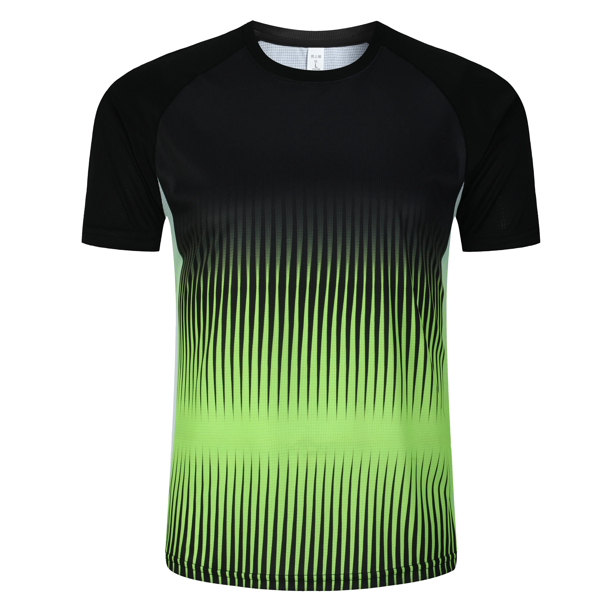 Badminton Asia - Fashion Gradient Stripe Print T Shirt