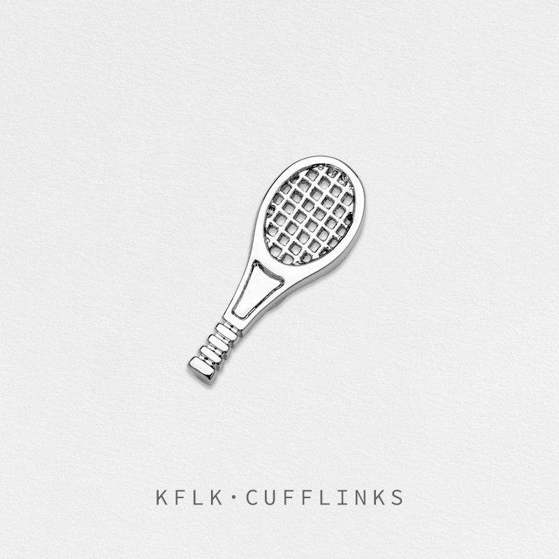 Badminton Icon - KFLK Fashion Tennis Racket Brooch Pins