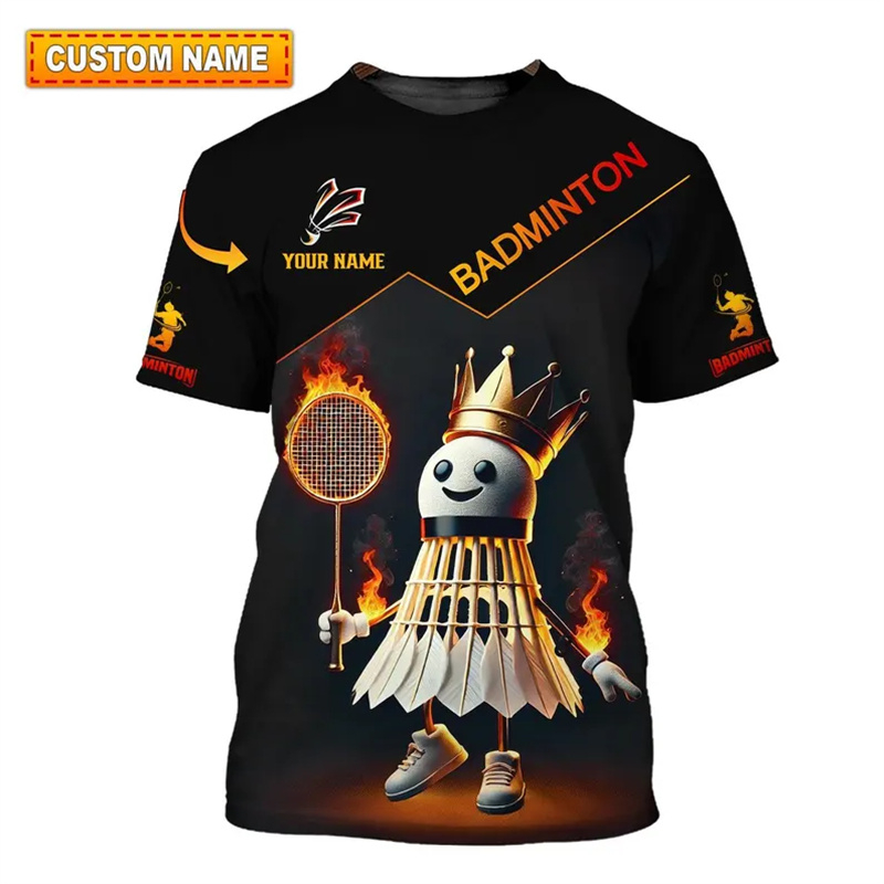 Badminton Asia - Badminton Sport T-shirt Men's Clothing Cool