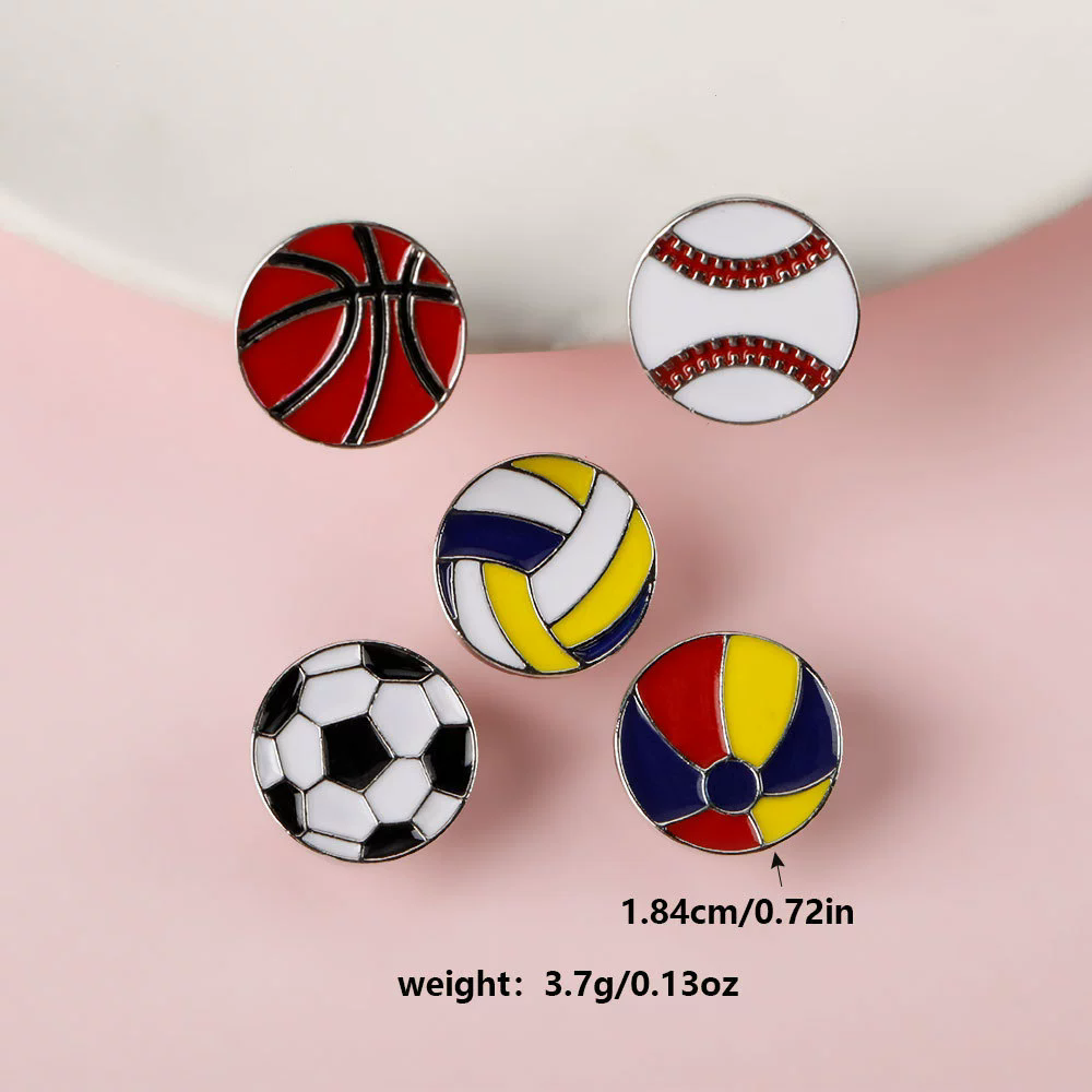 Creative Ball Games Enamel Pin - Badminton Icon 评论和价格