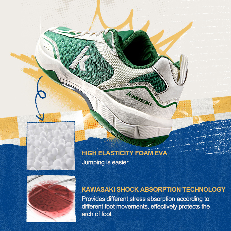 Kawasaki Retro High elasticity - Badminton Footwork 评论和价格