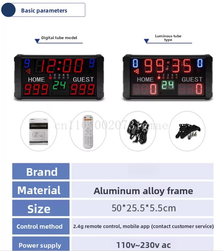 Basketball game electronic sco - Badminton Scoreboard 评论和价格